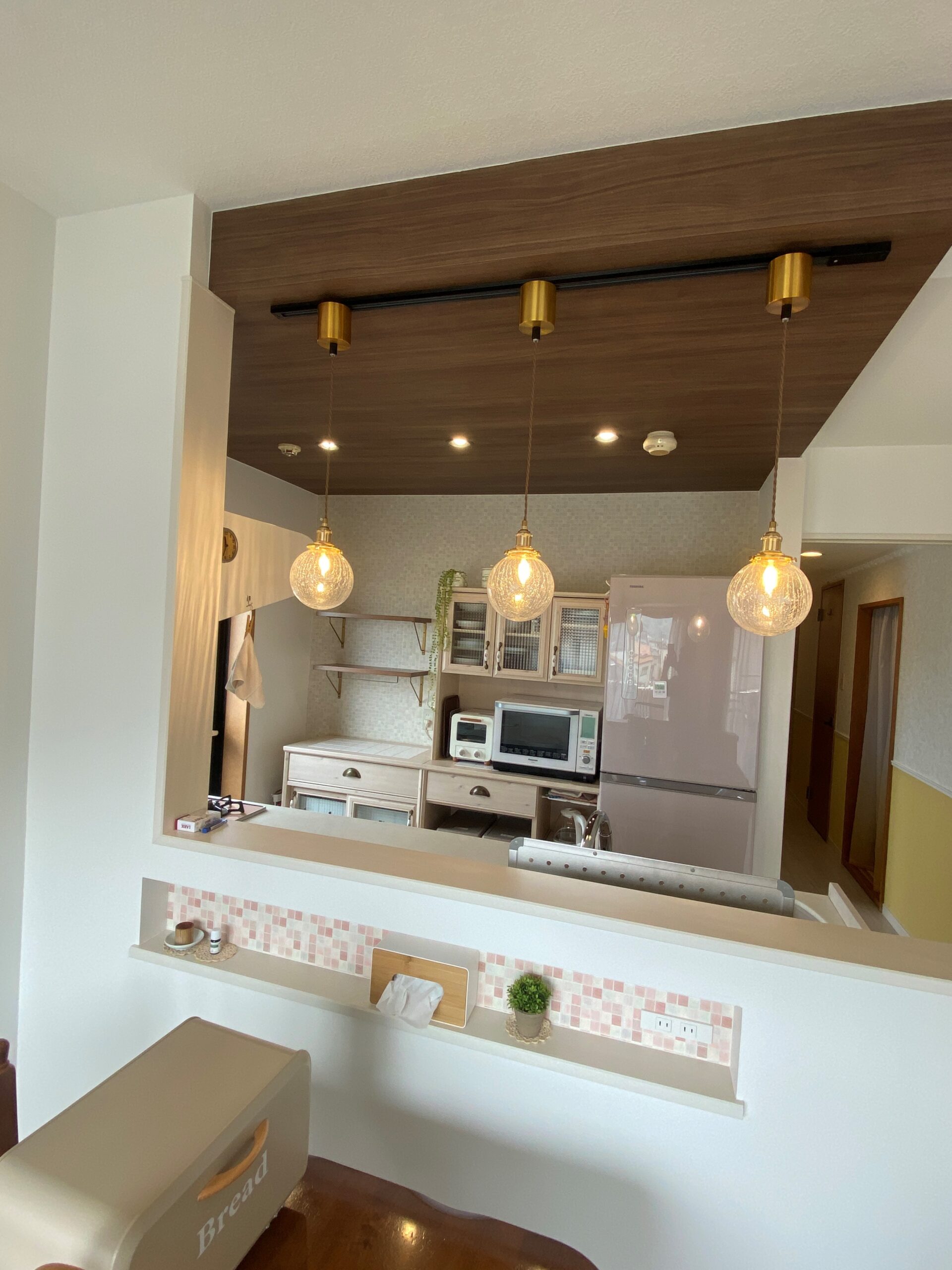 【M様邸】大人可愛いキッチンが主役♪店舗デザイン感覚で作り上げたこだわり満載リフォーム!